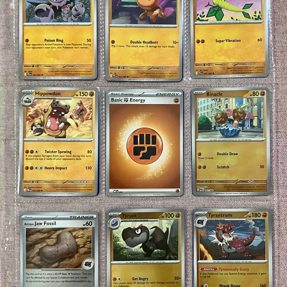 15x Mega Evolution Fighting Type Pokémon Cards 👊